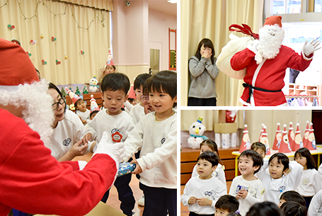 作品展 クリスマスの会 お餅つき