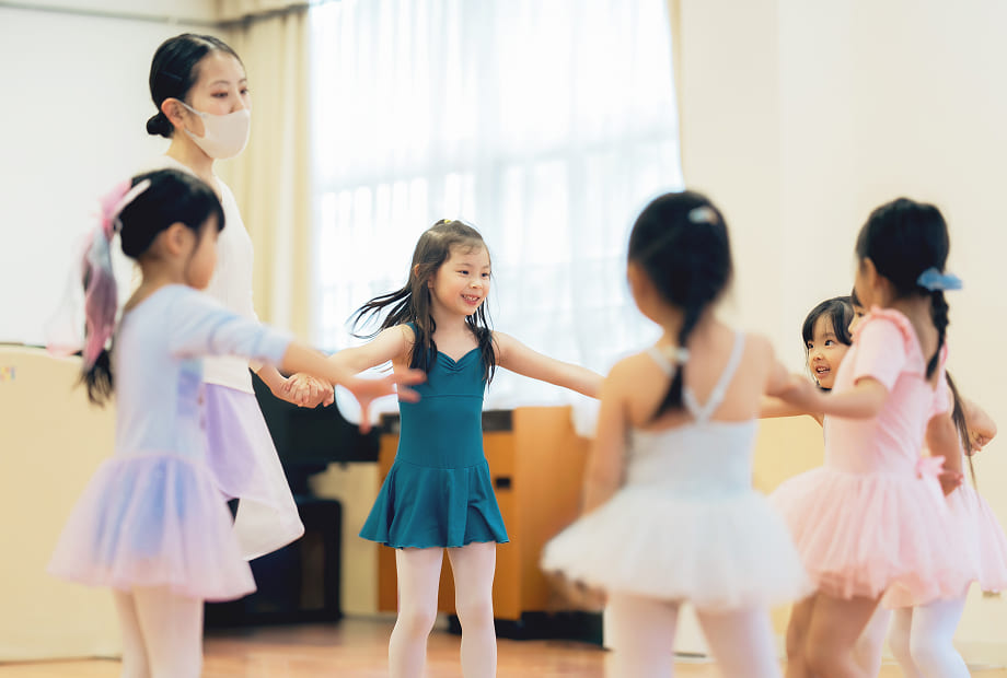 バレエ教室の様子