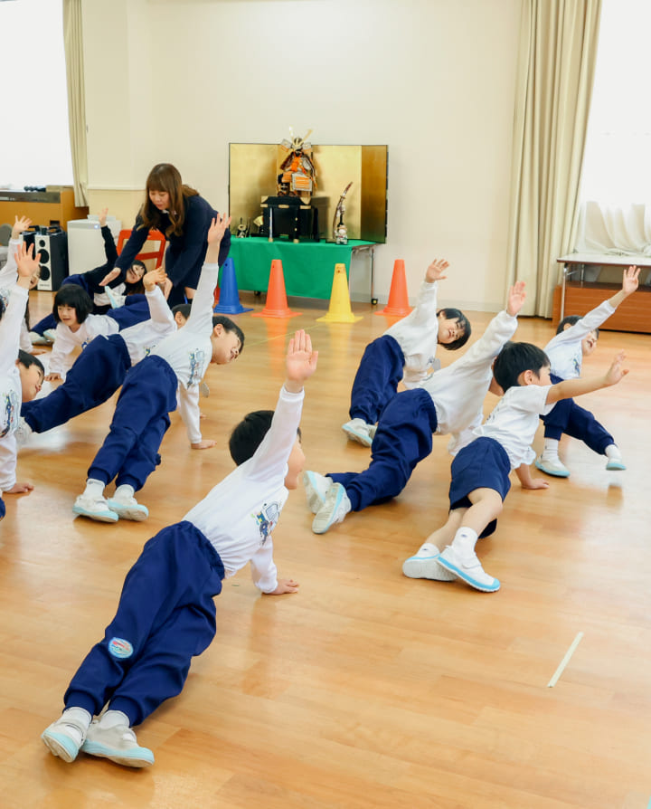 体育あそびの様子