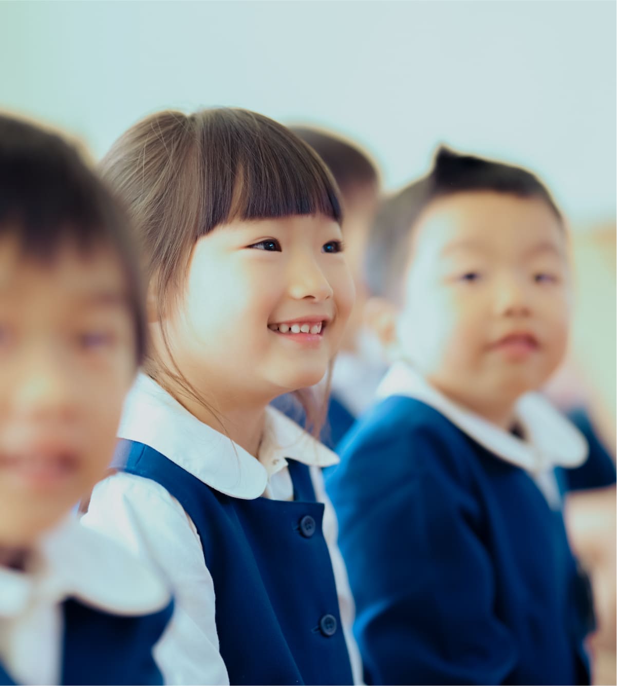 真剣な眼差しの女の子